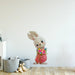 Cute bunny wall decal