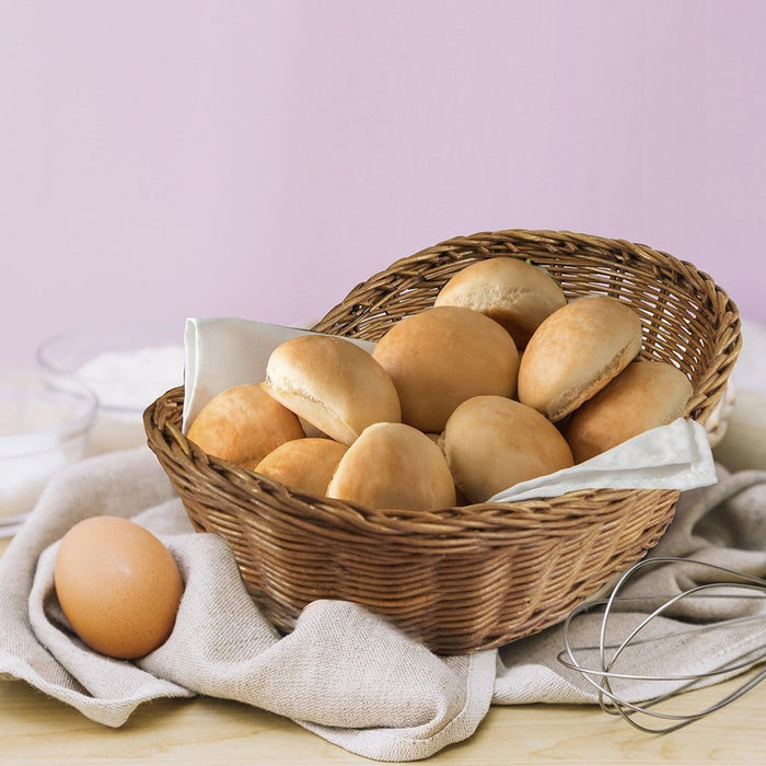 Oval Wicker Serving Baskets (11-Inch) | Restaurant Serving & Tabletop Display Baskets