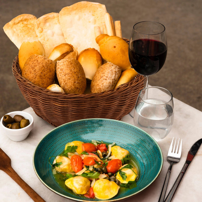 Wicker Serving Bowl Baskets | Restaurant Serving & Tabletop Display